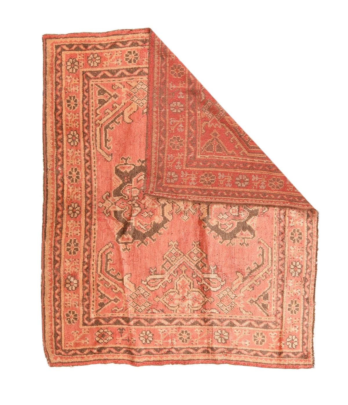Antique Oushak Rug 5'7'' x 6'6''