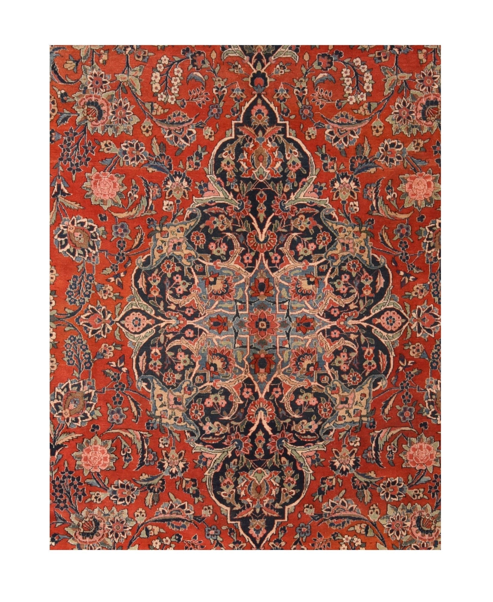 Vintage Kashan Rug 8'10'' x 12'2''