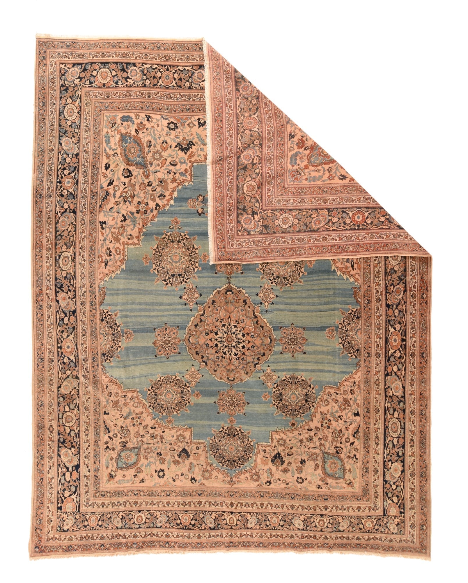 Antique Haji Jalili Tabriz Rug 10' x 12'9''