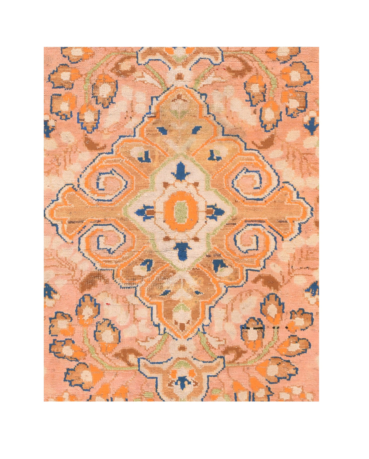 Vintage Tabriz Rug 4'2'' x 6'6''