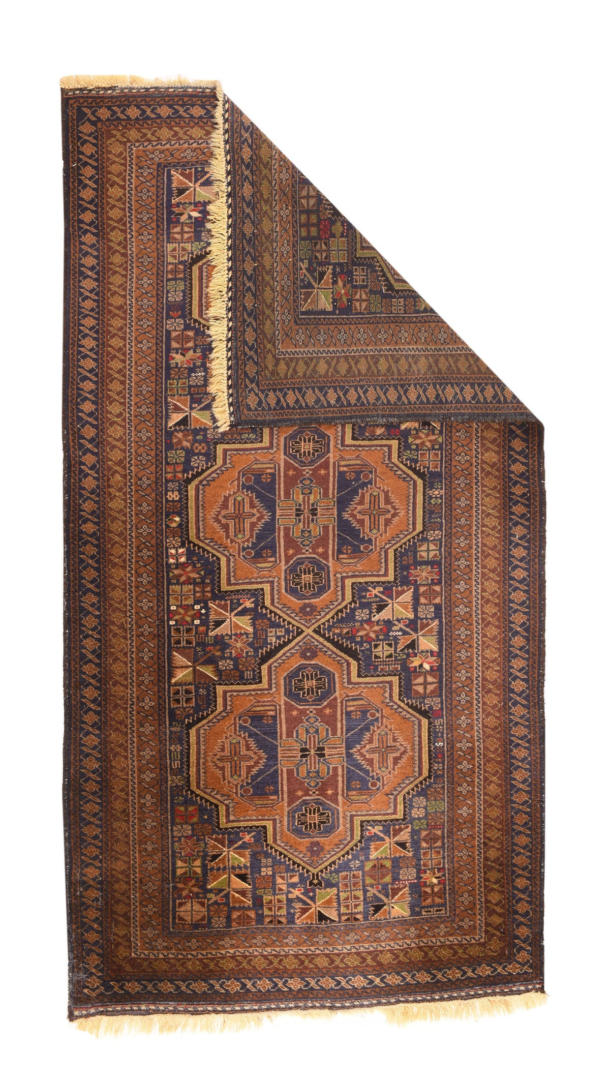 Vintage Baluch Rug 3'9'' x 6'10''