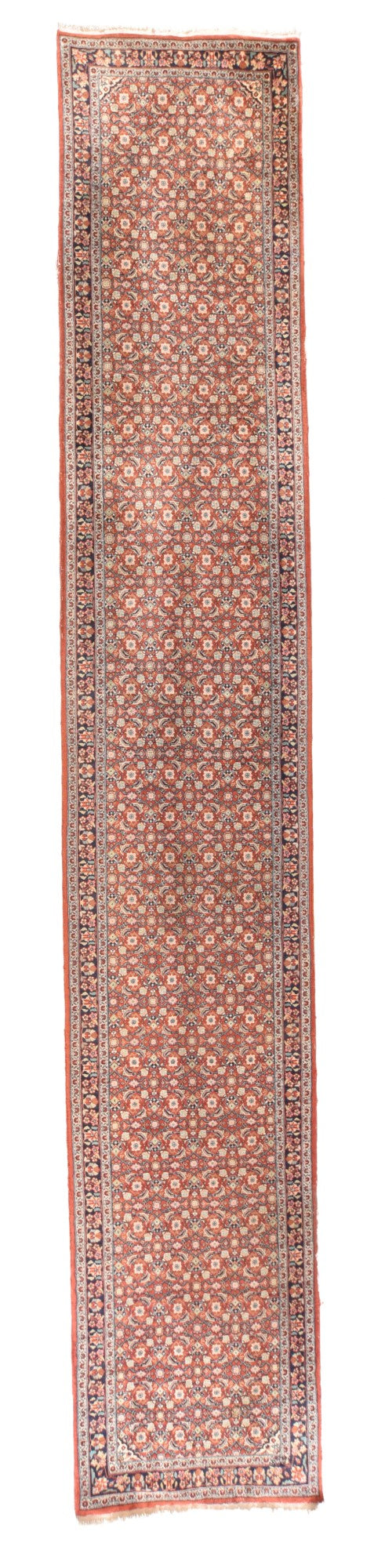 Vintage Tabriz Runner 2'9'' x 14'