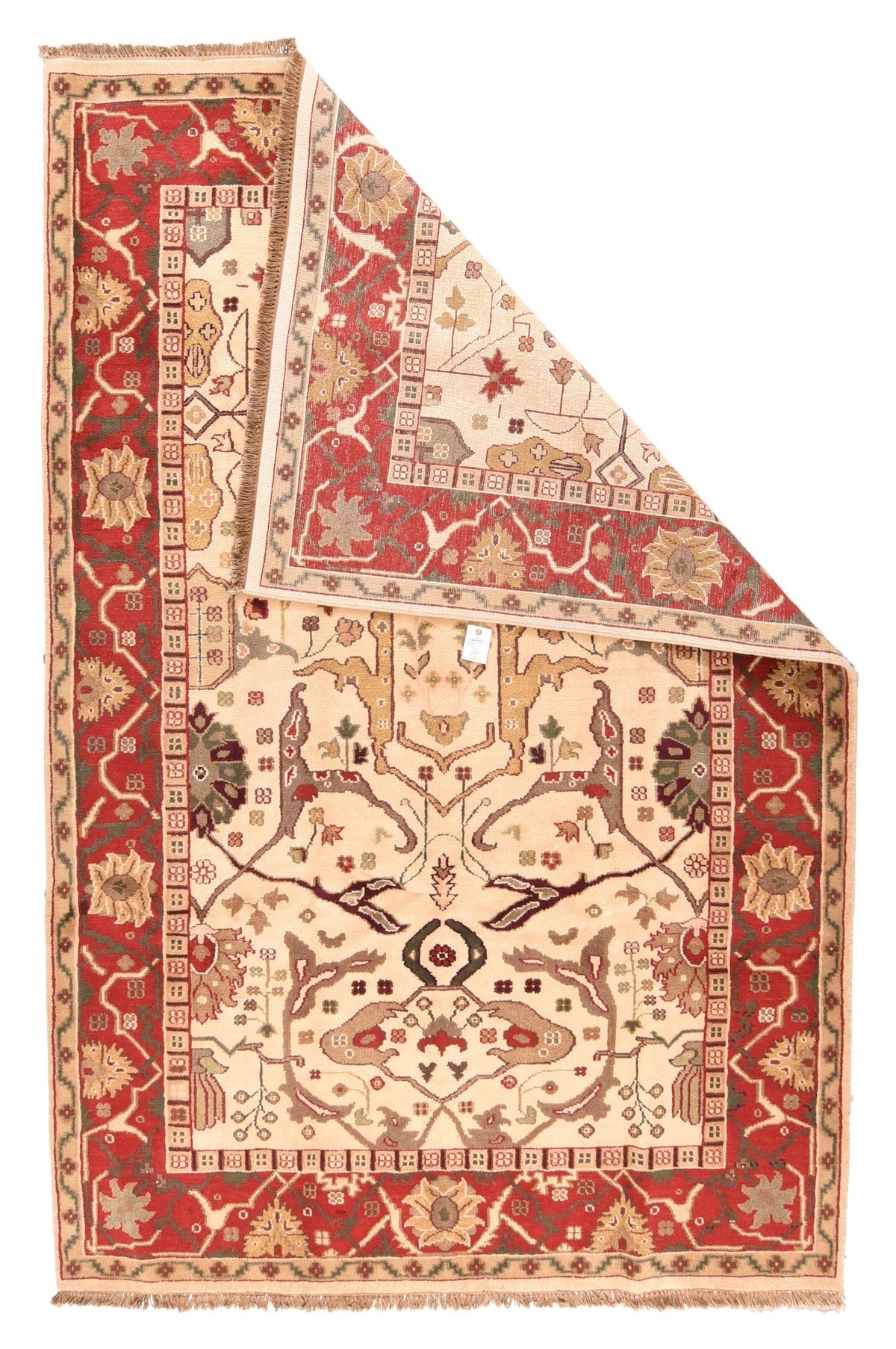 Indian Agra Rug 6'2'' x 9'0"