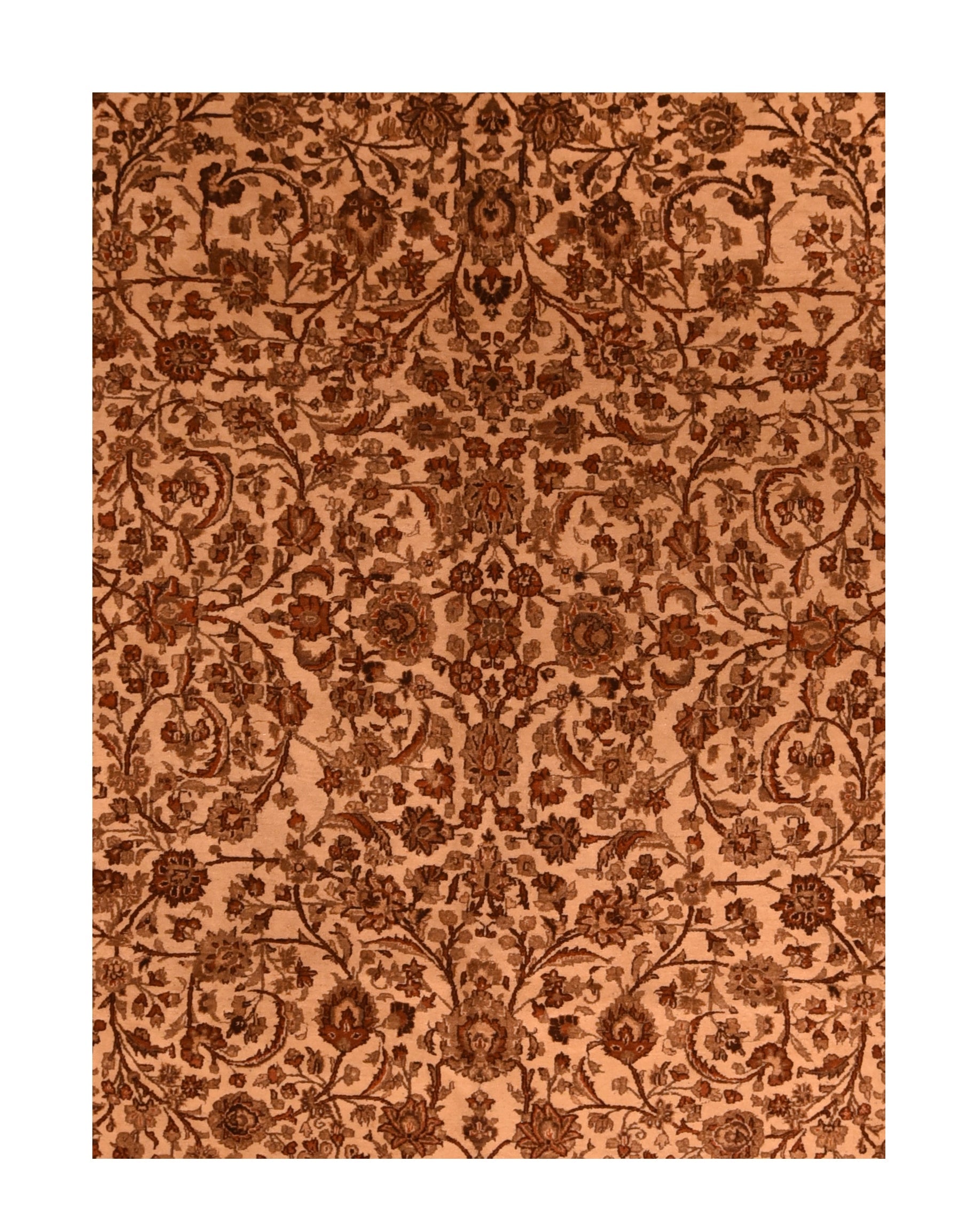 Vintage Kashan Rug 7'3'' x 10'5''