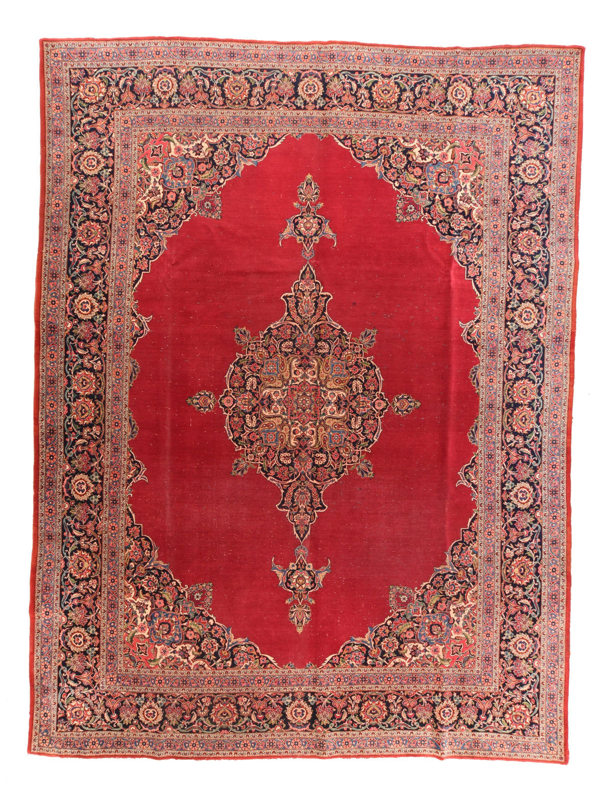 Kashan Rug 9'0" x 12'10''