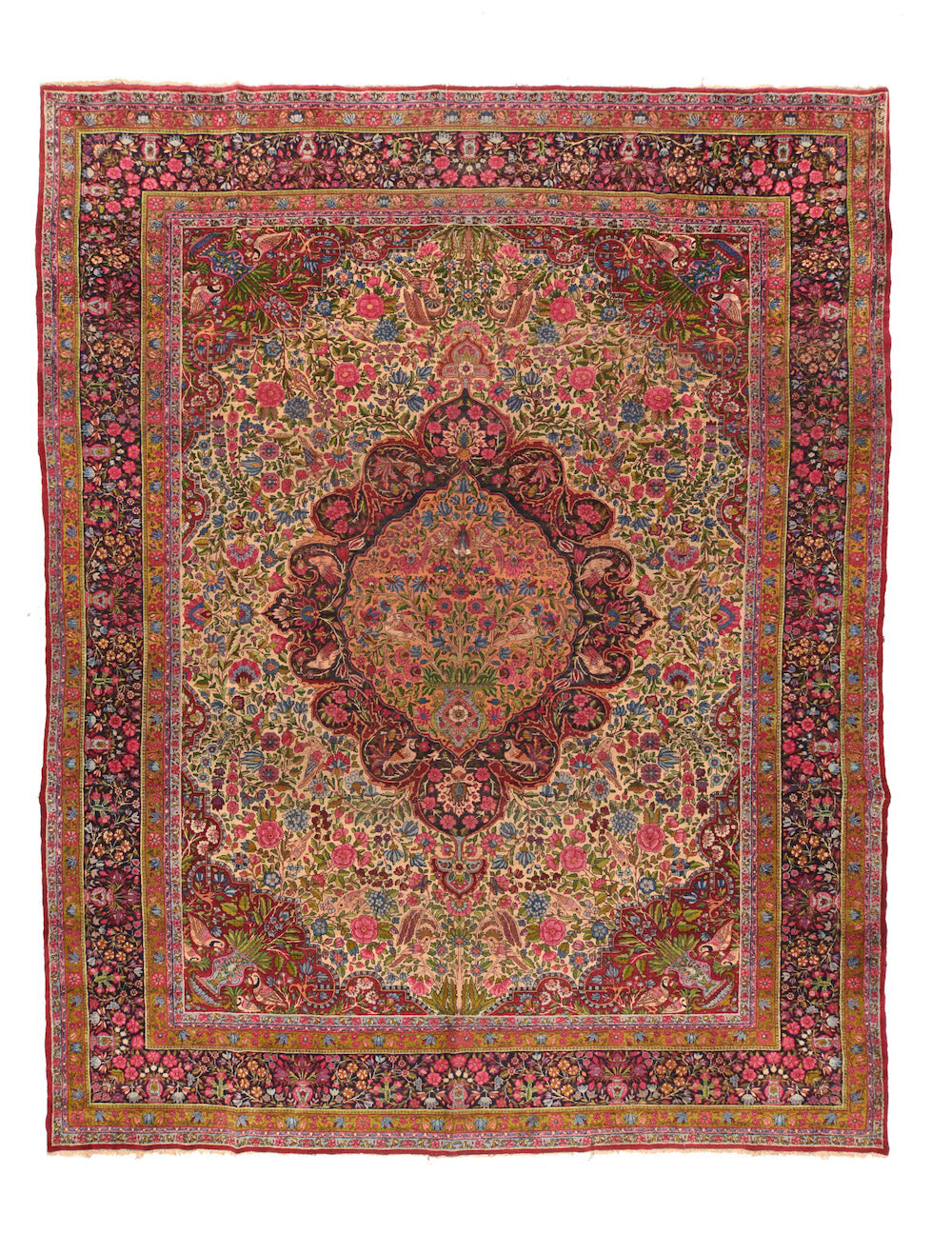 Antique Kerman Rug 10'0'' x 13'4''