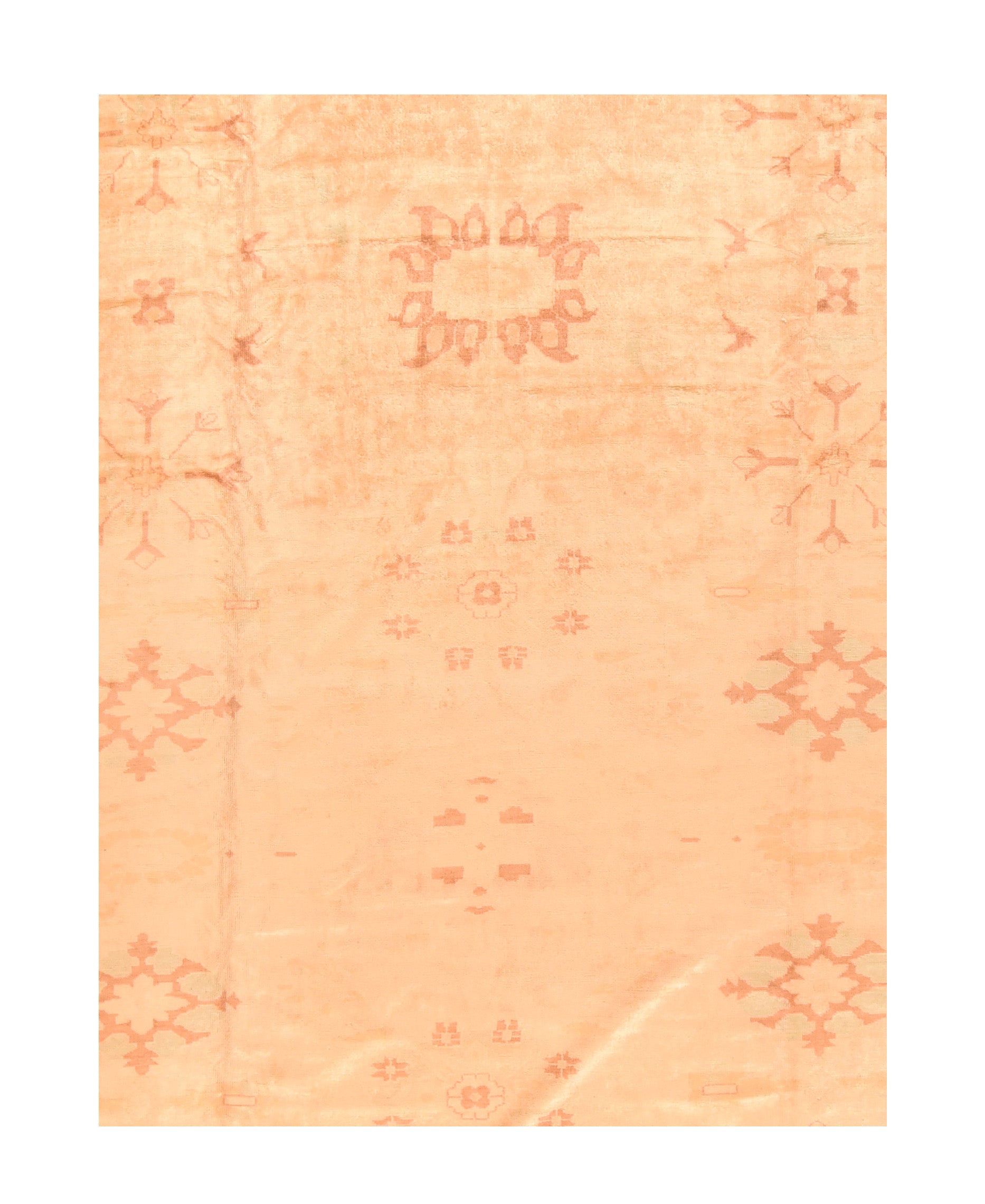 Antique Oushak Rug 14' 0" x 21' 0"