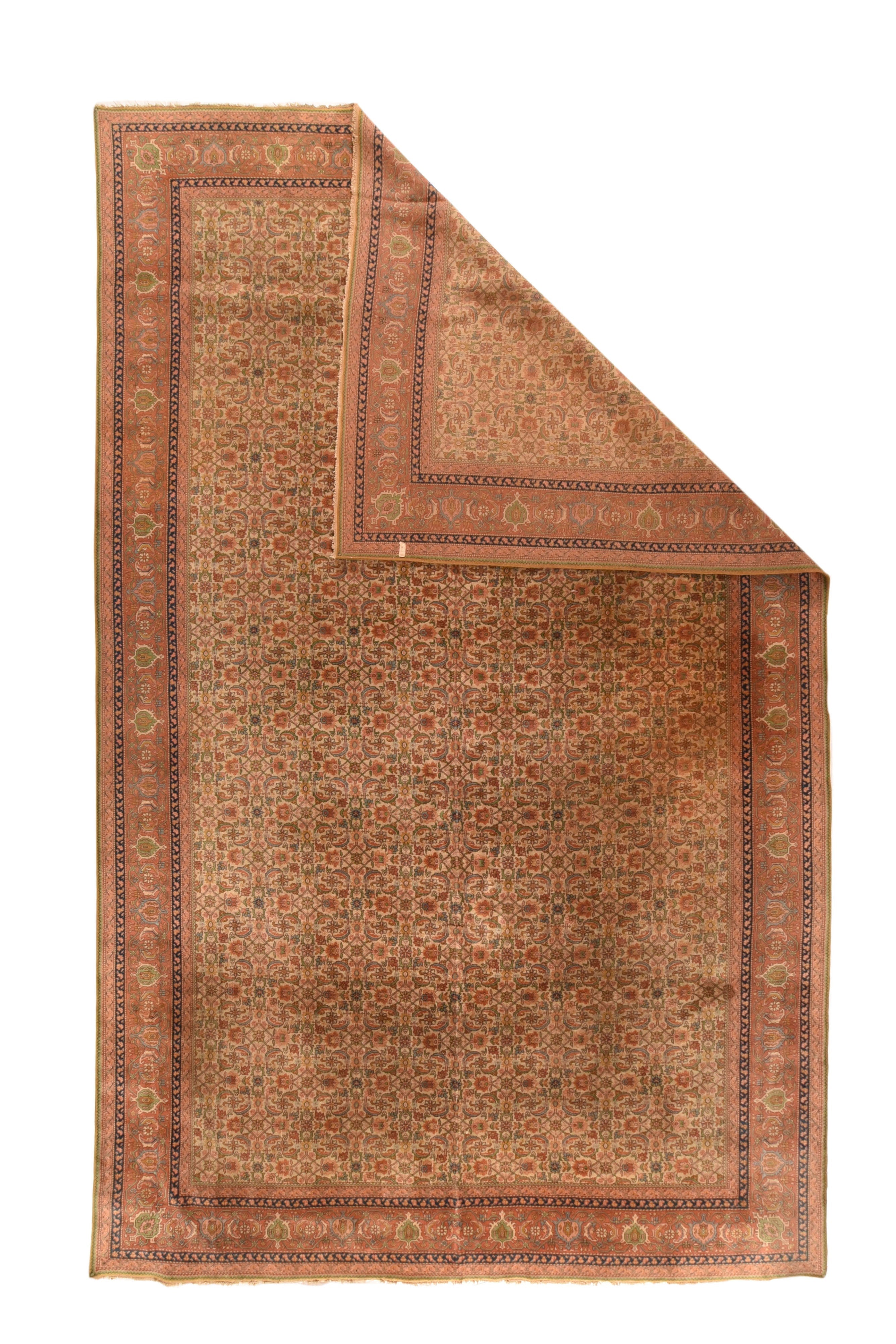 Fine Antique Tabriz Rug 10'1'' x 16'0''
