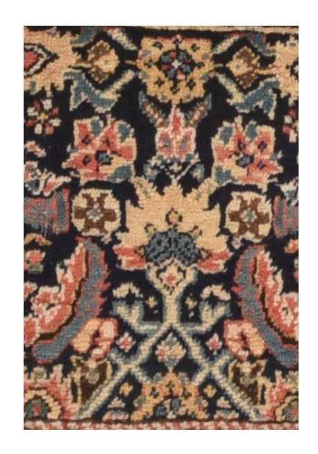 Antique Caucasian Kurdish Rug 1'9'' x 1'9''