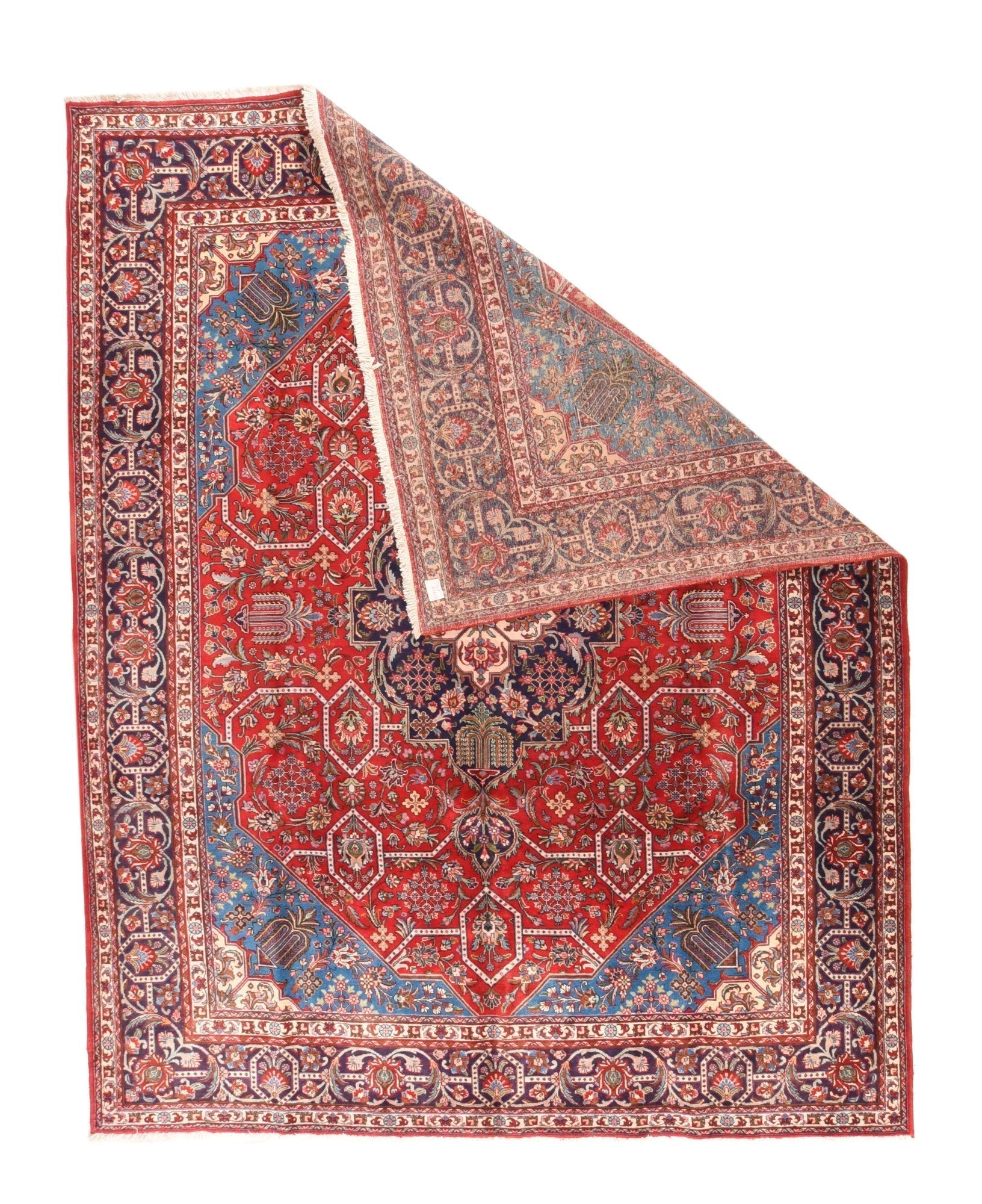 Antique Tabriz Rug 9'9'' x 12'7''