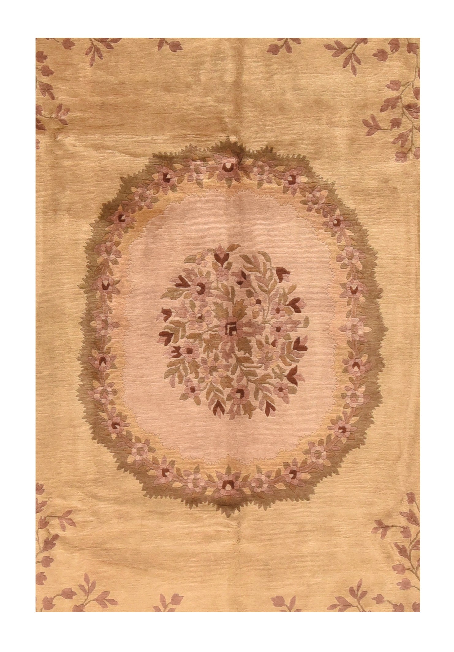 Vintage European Savonnerie Rug 10' 0" x 12'0"