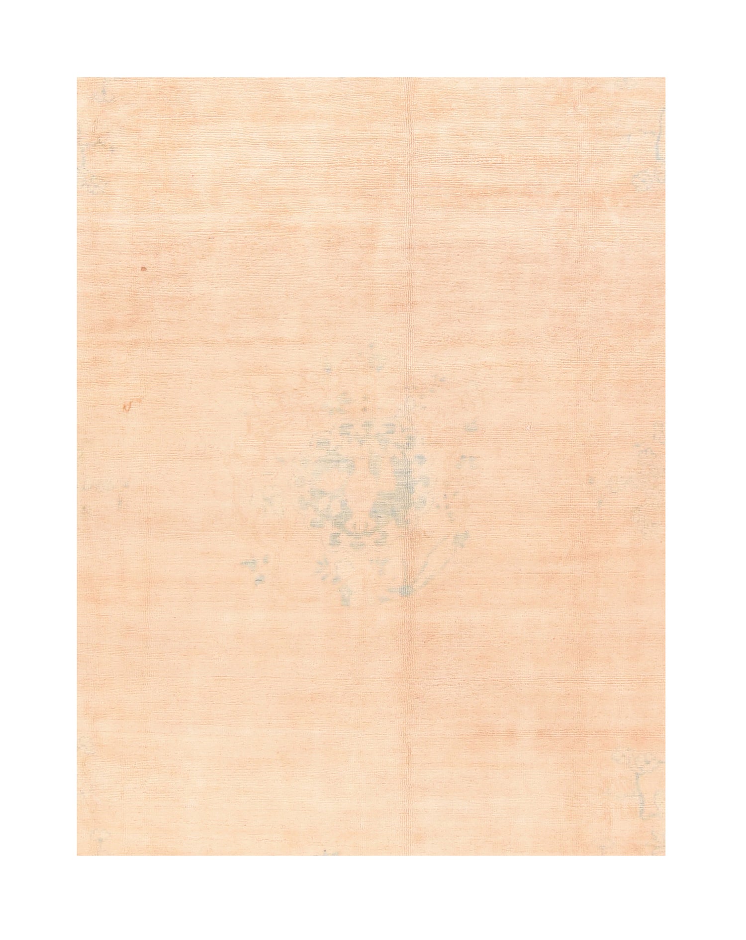 Antique Ivory Oushak Rug 9'0'' x 12'2''
