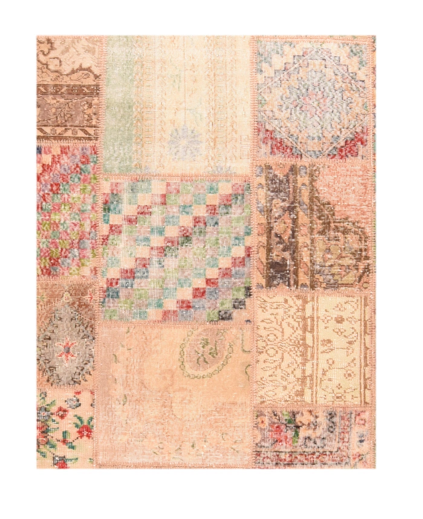 Vintage Patch Work Rug 8'6'' x 11'7''