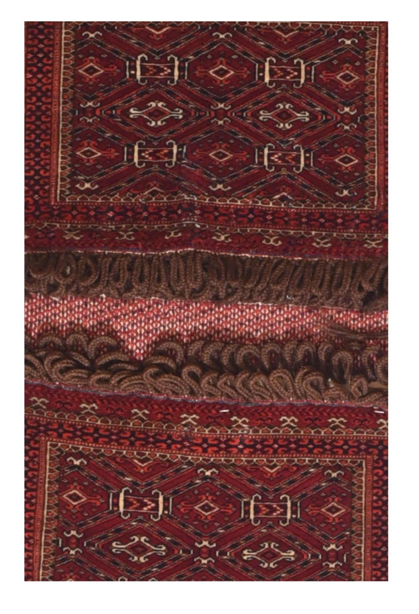 Antique Turkmen Bag 1'6'' x 1'6''