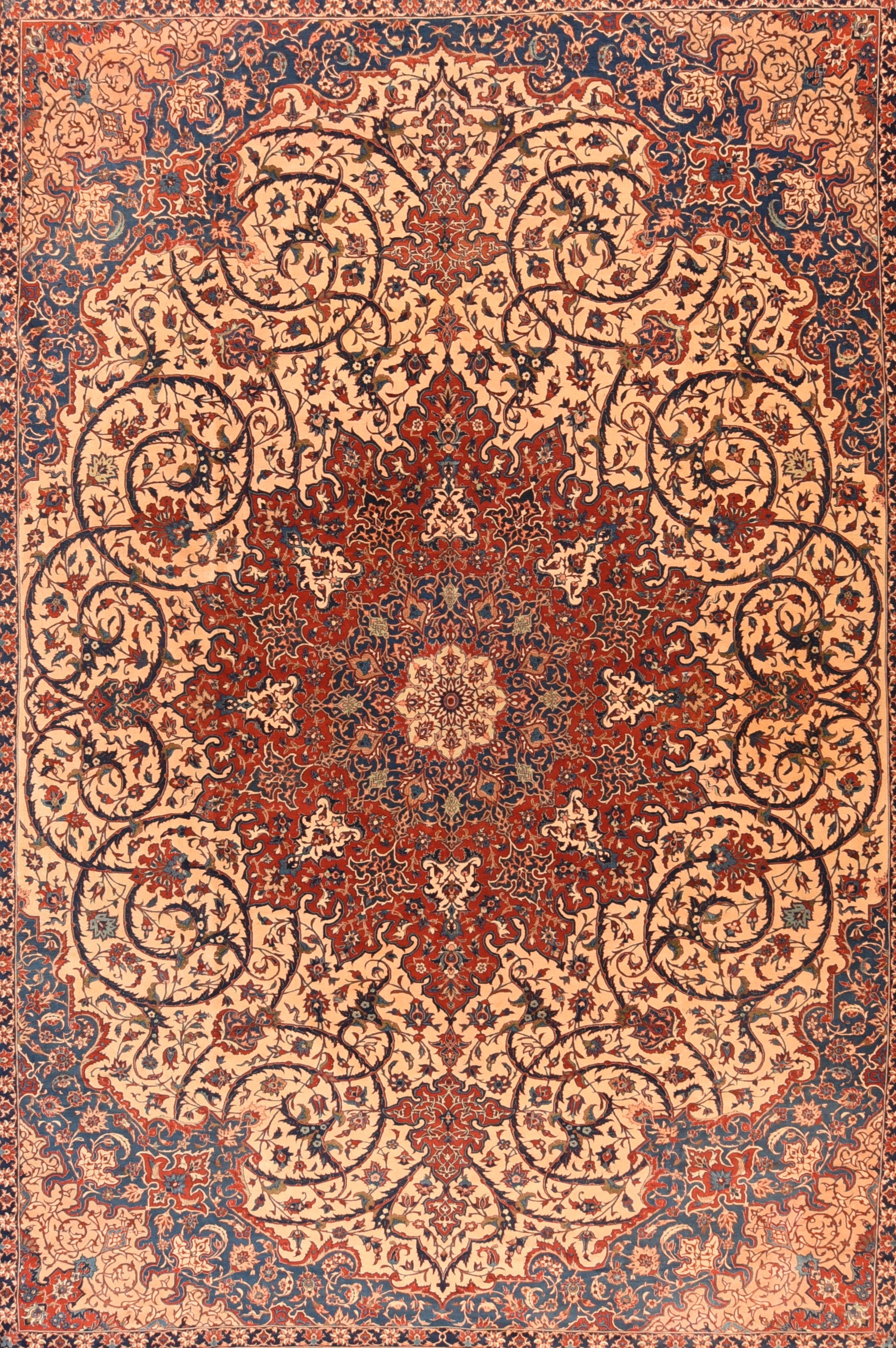 Antique Isfahan Rug 11'0'' x 16'0''