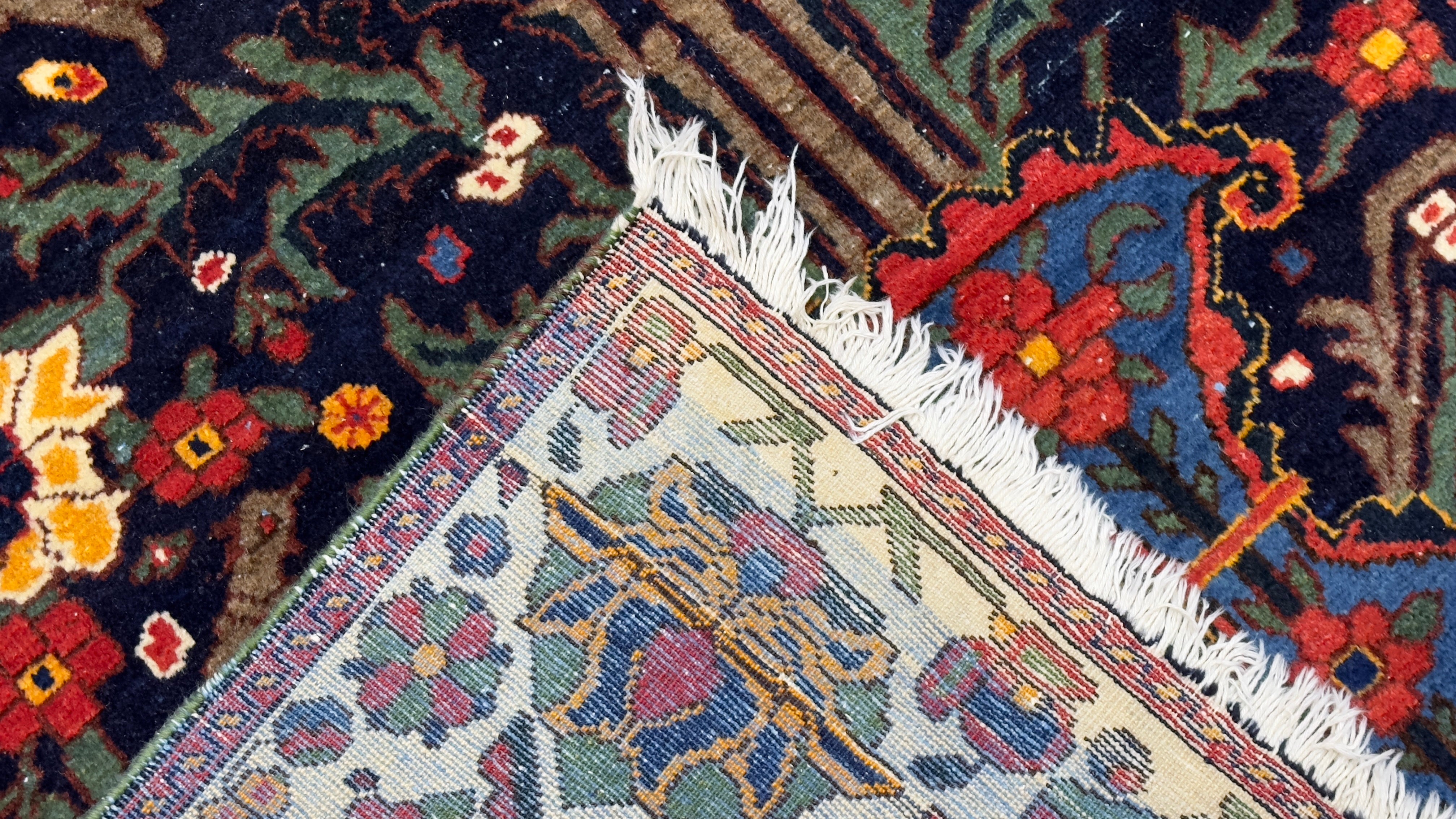 Antique Bakhtiari Rug 6' 1" x 11' 4''