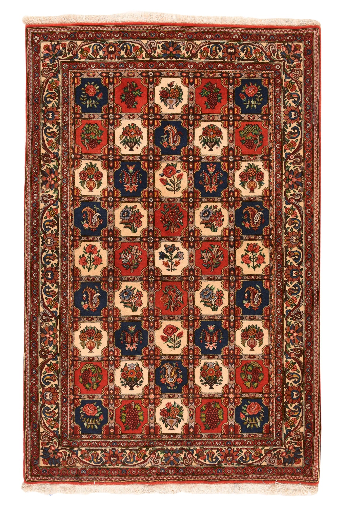 Vintage Bakhtiari Rug 4'3'' x 6'7''