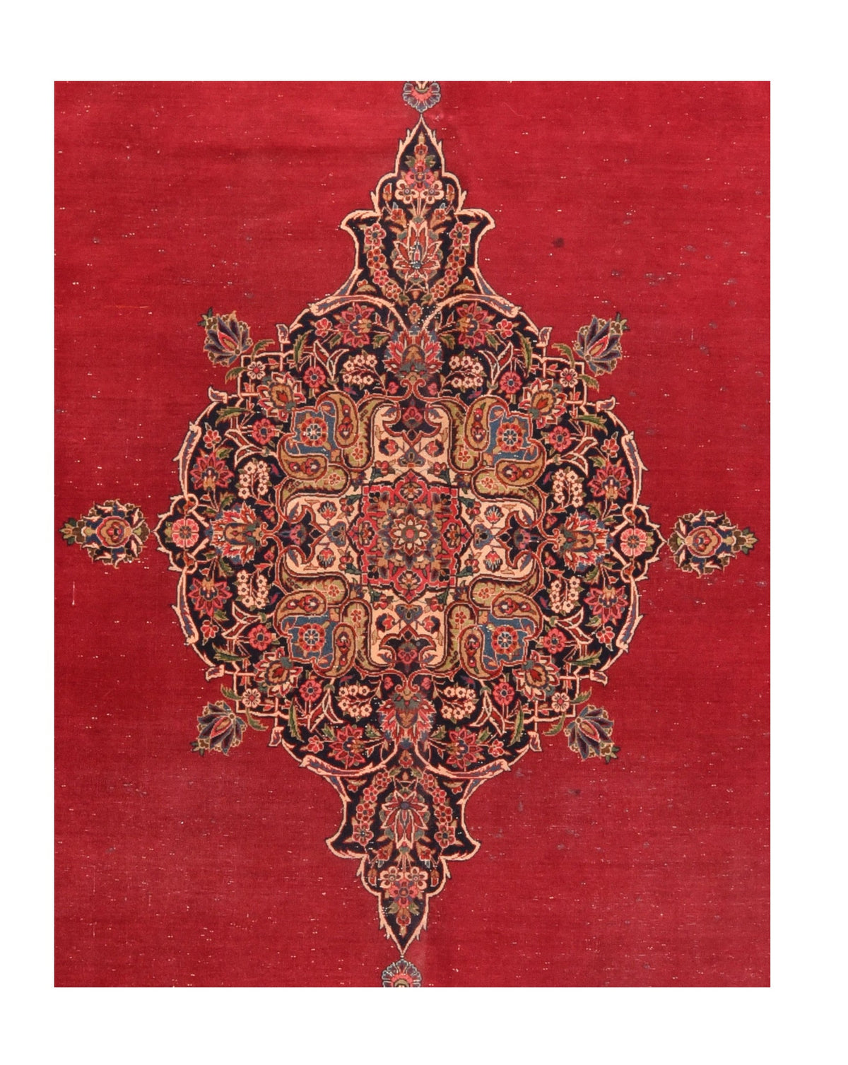 Vintage Kashan Rug 9' x 12'10''