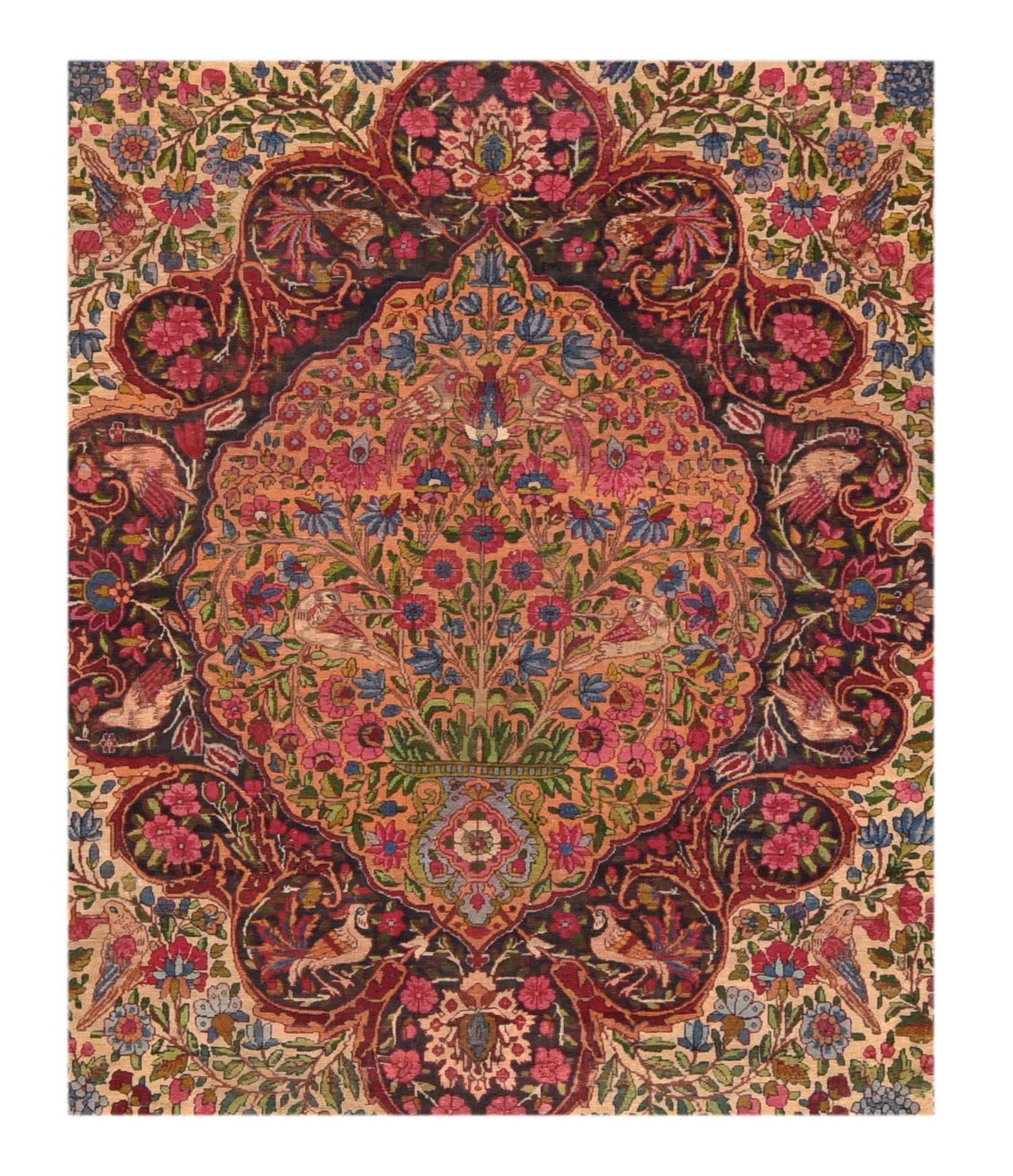 Antique Kerman Rug 10'0'' x 13'4''