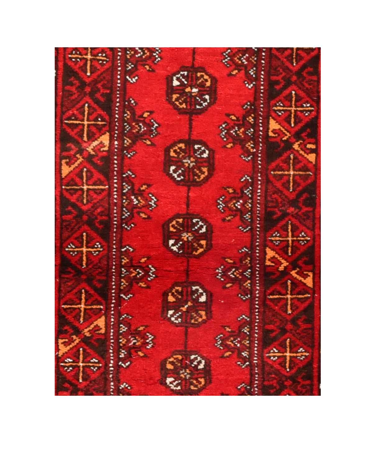 Vintage Afghani Rug 1'10'' x 5'0"