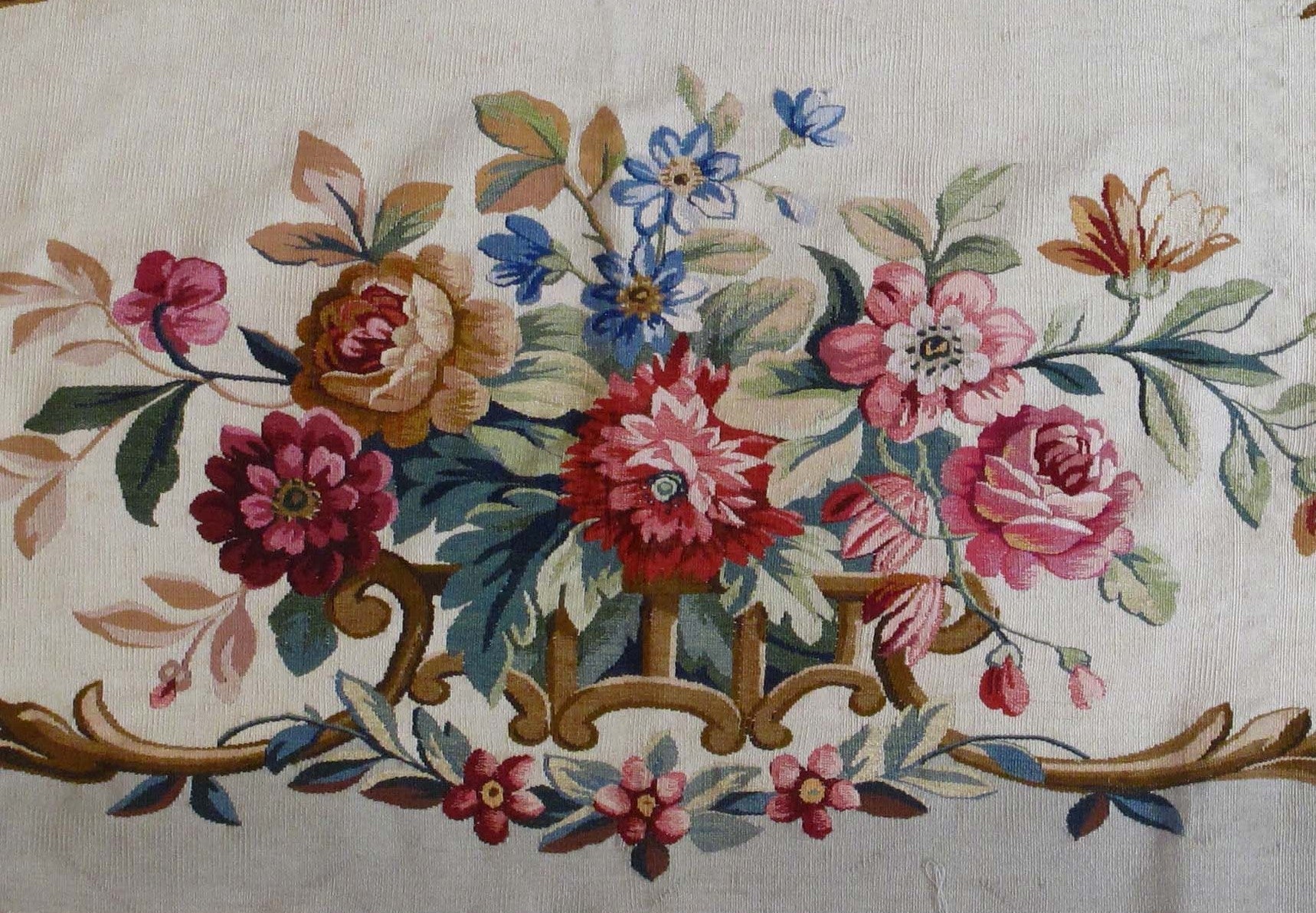 Antique Aubusson Tapestry 2'6'' x 5'0''