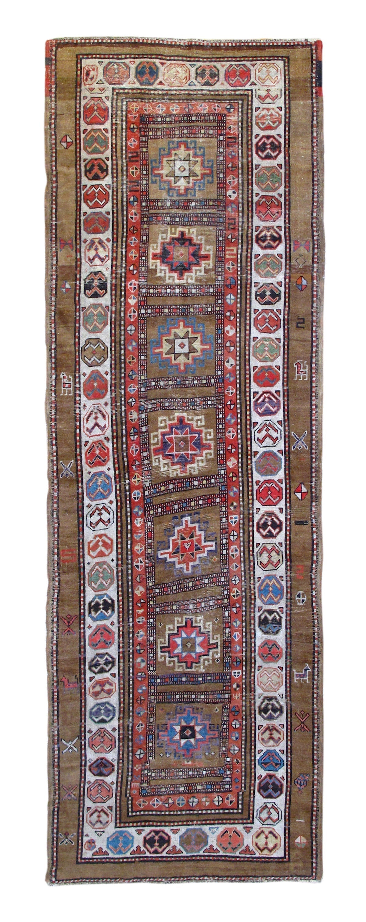 Antique Sarab Rug 3'7'' x 10'7''