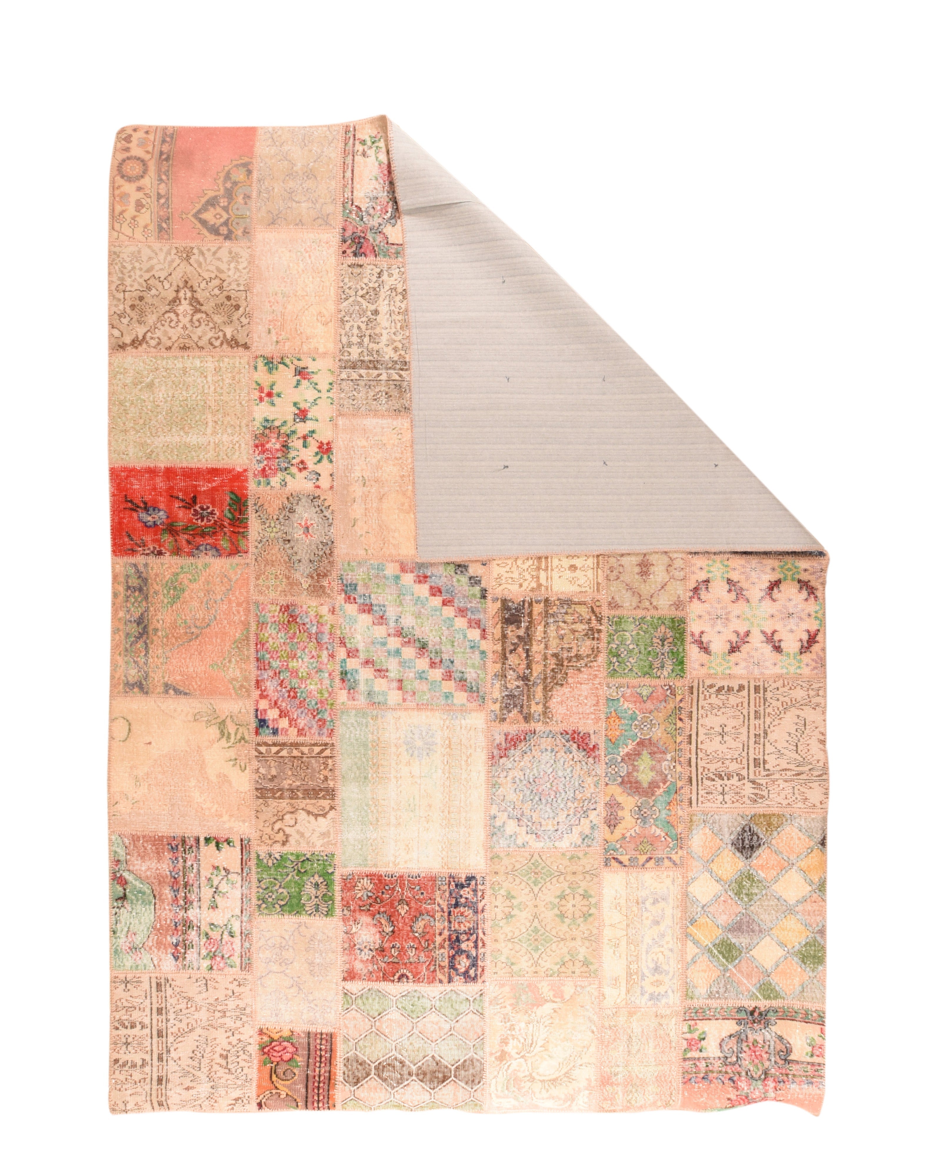 Vintage Patch Work Rug 8'6'' x 11'7''