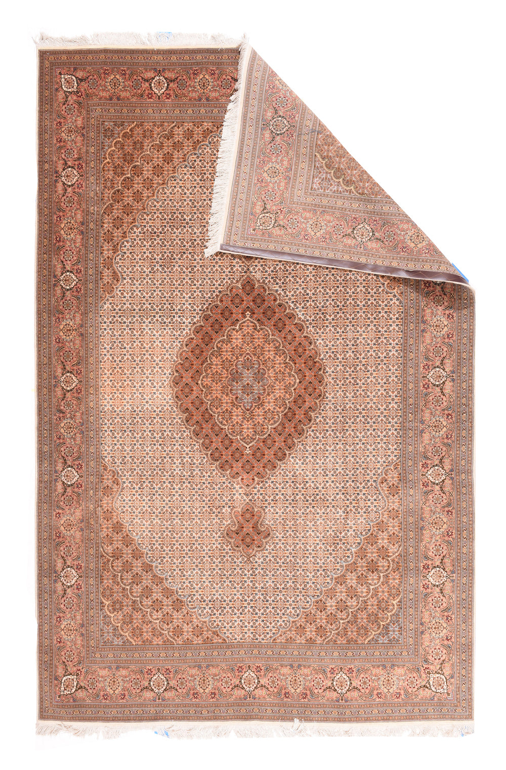 Vintage Tabriz Rug 6'6'' x 10'3''
