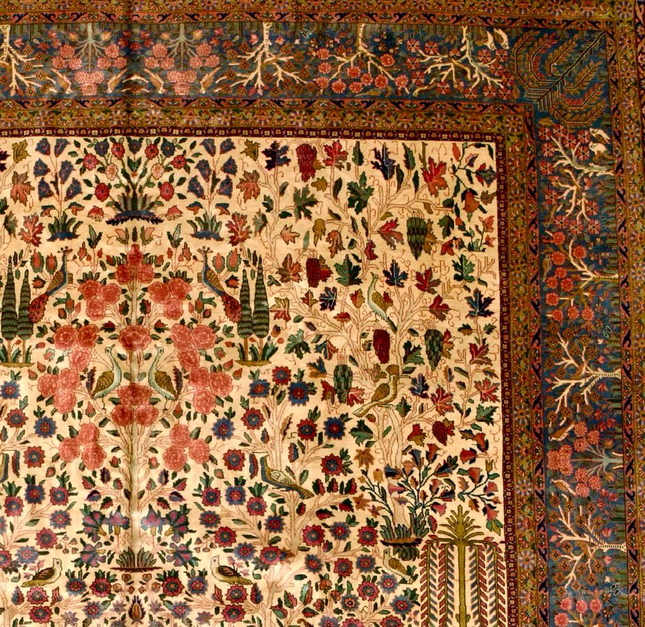 Antique Kashan Rug 11'2'' x 15'1''
