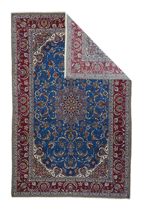 Vintage Isfahan Rug 5'1'' x 7'10''