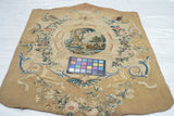 Antique France French Tapestry 2' x 3'