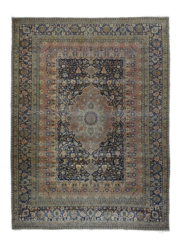 Persia Mohtasham Kashan Wool on Cotton 7'8''x10'4''
