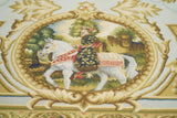 French Aubusson Design Tapestry 6' x 9'