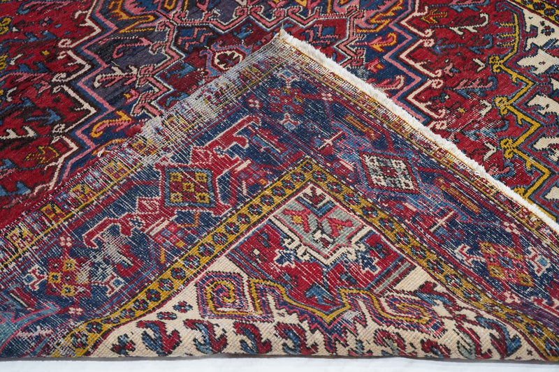 Persia Heriz Wool on Cotton 6'11''x7'6''