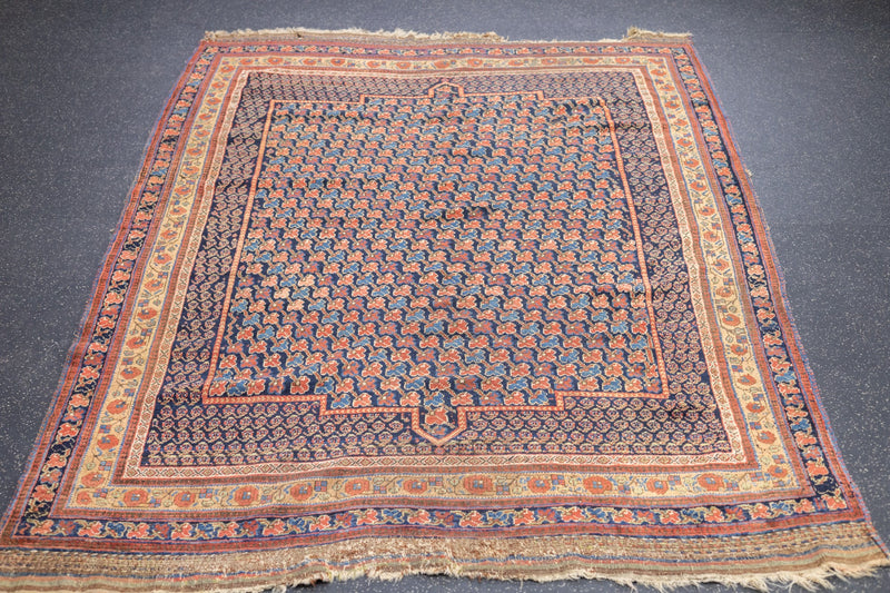 Antique Afshar Rug 5'4'' x 7'11''