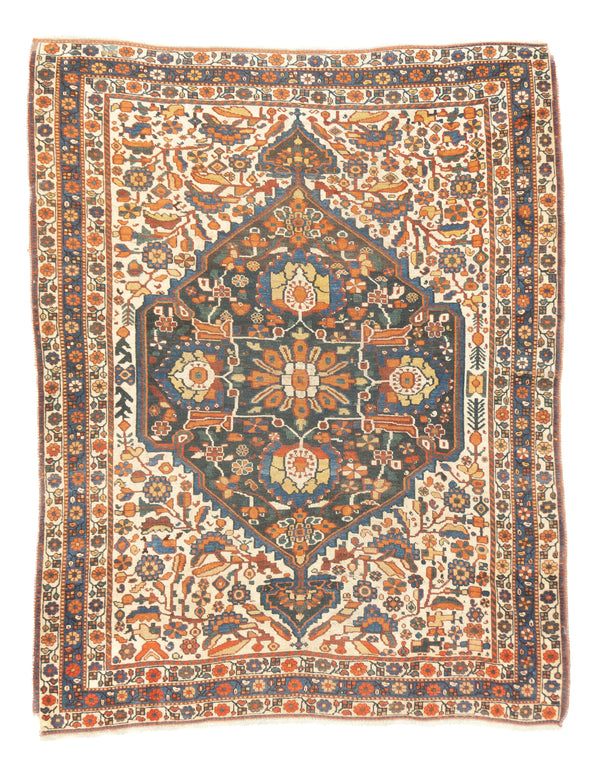 Persia Qashqai Wool on Cotton 4'10''x6'