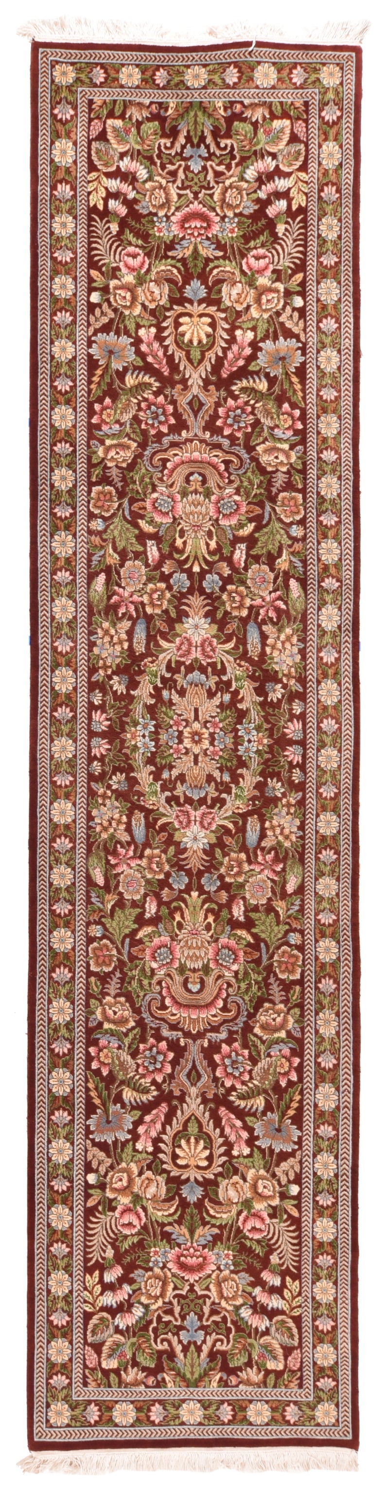 Kashan Wool on Cotton 2'8''x11'4''