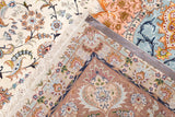Extremely Fine  Wool & Silk Tabriz Rug 9'9'' x 13'0"