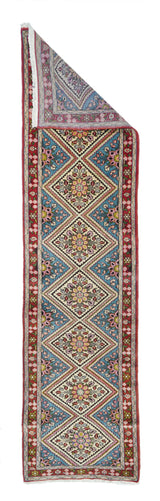 Vintage Sarouk Runner 2'4'' x 9'11''