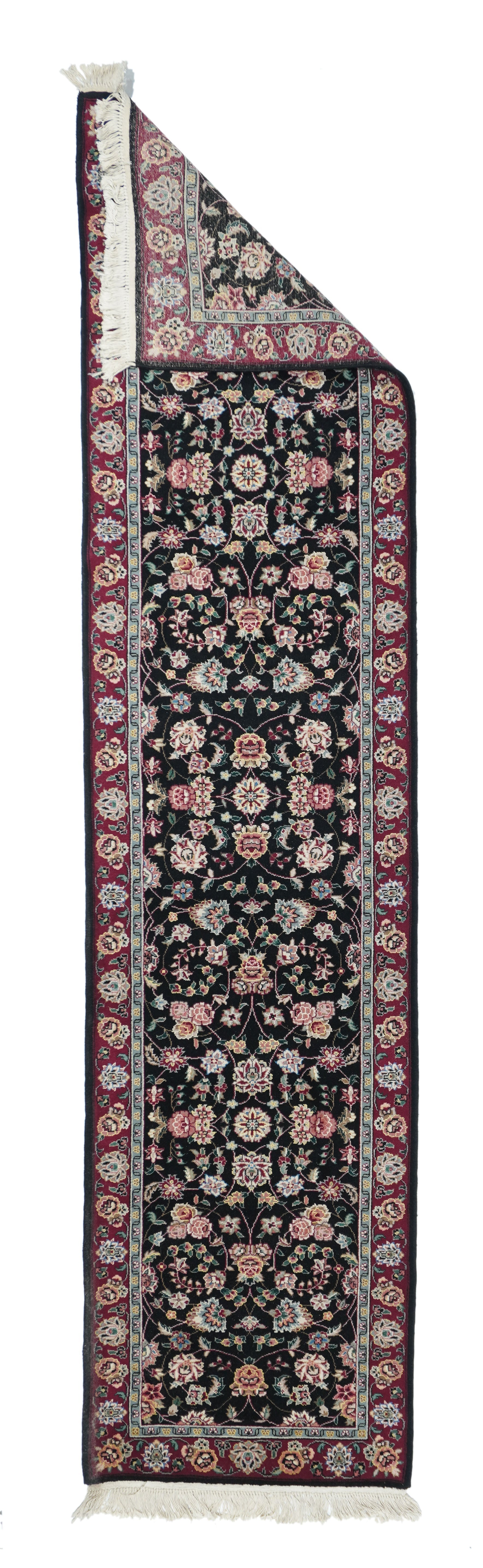 Indian Tabriz Runner 2'5' ' x 9'10''