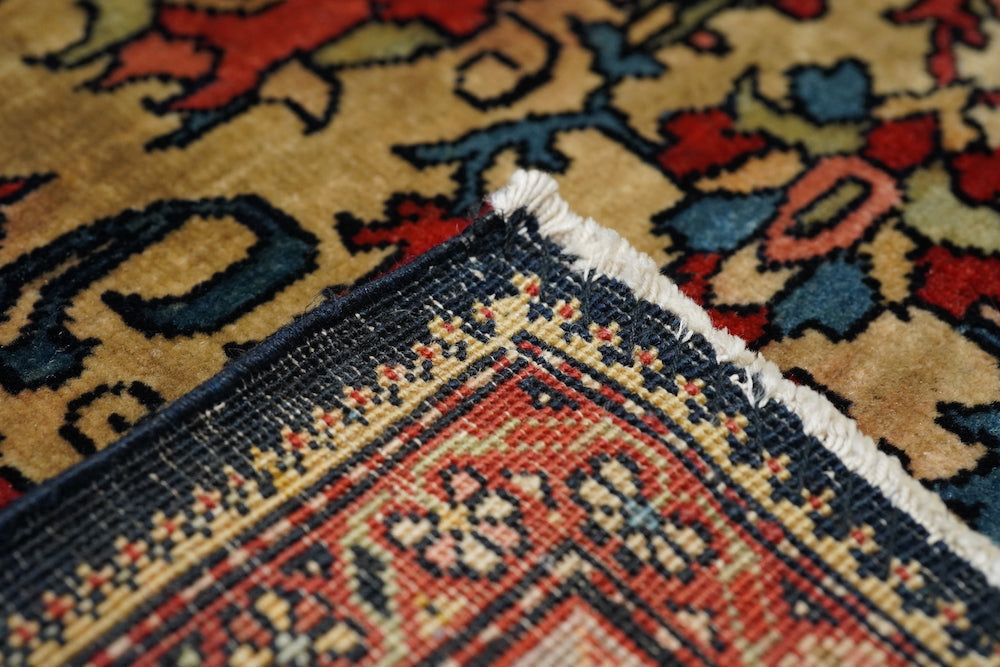 Antique Farahan Sarouk Rug 4'3'' x 6'2''