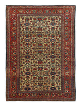 Antique Farahan Sarouk Rug 4'3'' x 6'2''