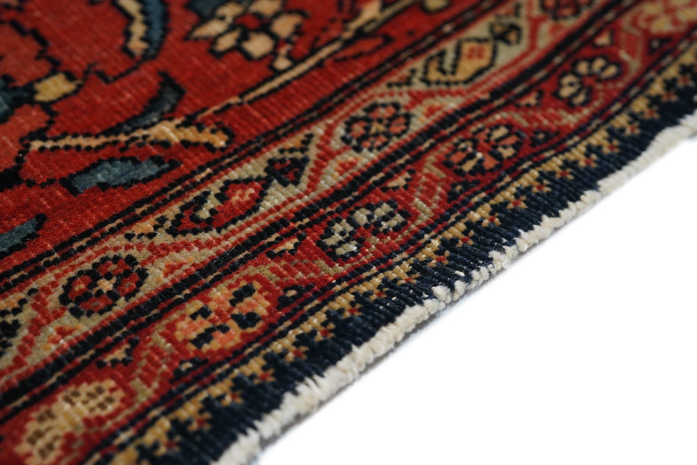 Antique Farahan Sarouk Rug 4'3'' x 6'2''