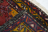 Vintage Afghan Rug 1'6'' x 3'7''