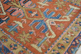 Antique Heriz Rug 2'4'' x 7'10''