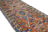 Antique Heriz Rug 2'4'' x 7'10''