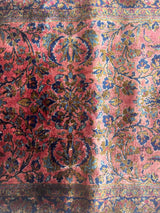Antique Silk  Kashan Rug 2' 0" x 3' 5''