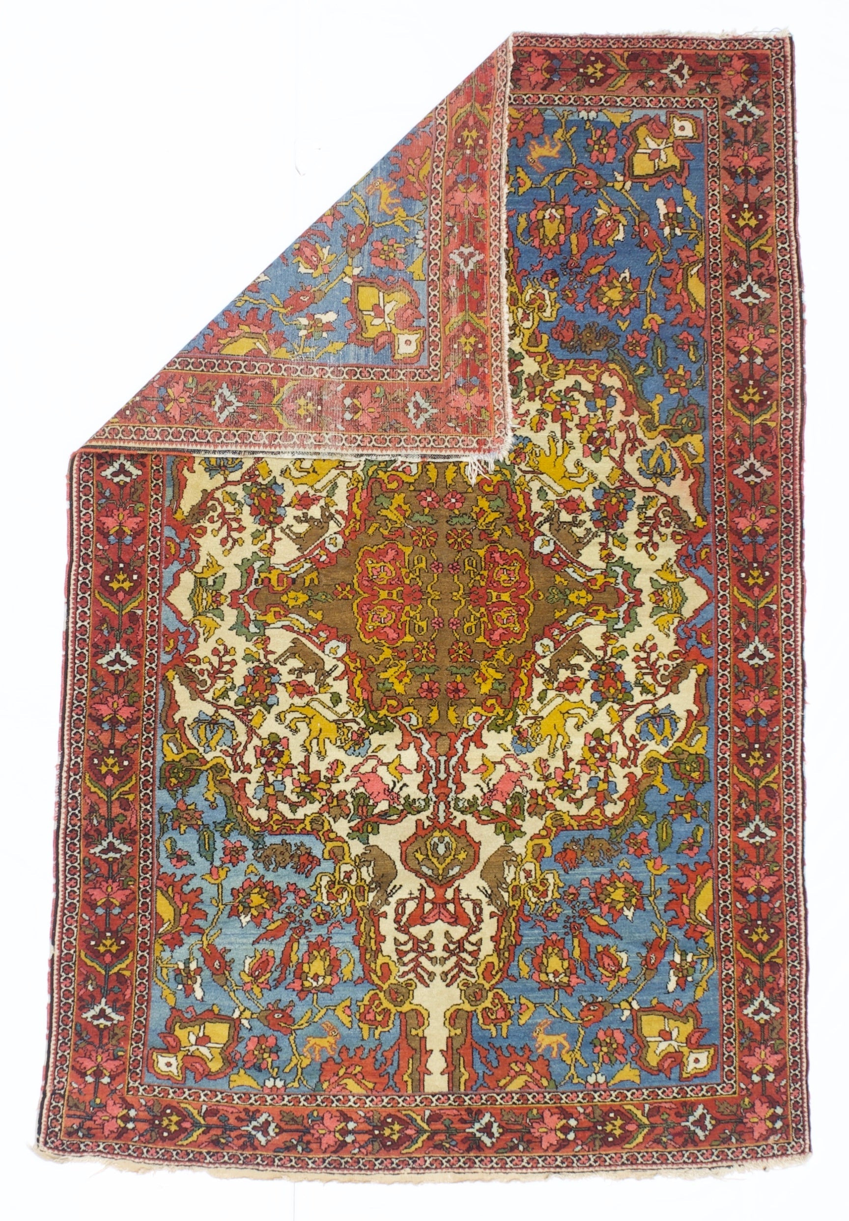 Fine Antique  Malayer Rug 4'6" x 7' 0"