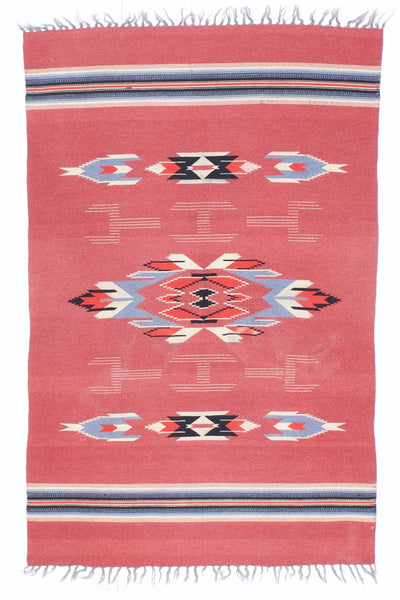 Vintage Swedish Kilim Rug 3'7