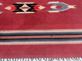 Vintage Swedish Kilim Rug 3'7" x 5' 9"